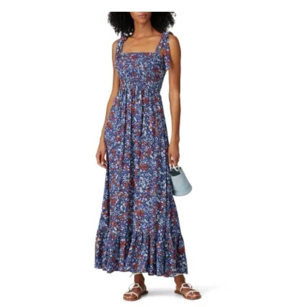 YUMI KIM Blue Laurel Maxi Dress